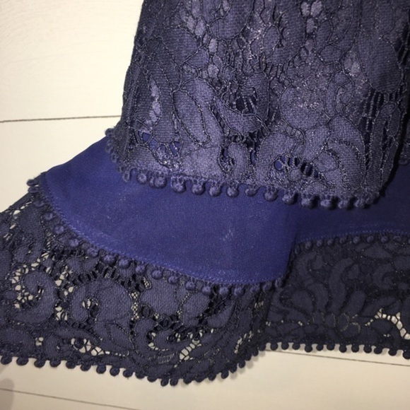 NWT Eliza J Sleeveless Tiered Lace Dress - Picture 8 of 8